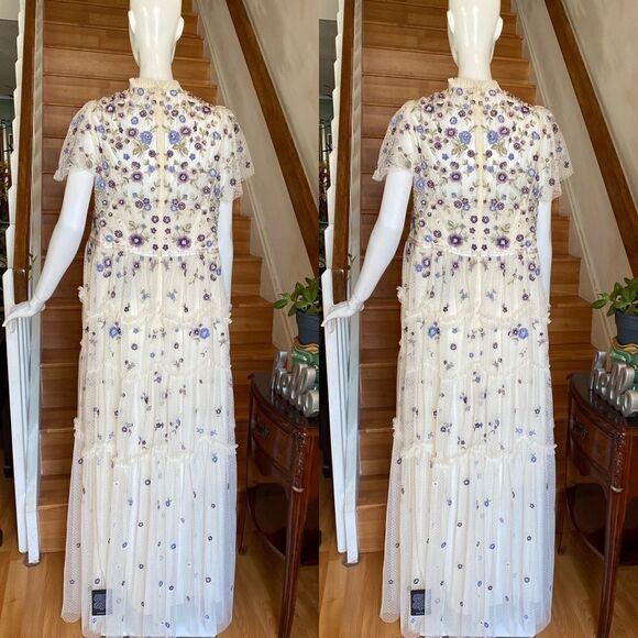 New Needle & Thread Prairie
floral embroidered maxi - Picture 5 of 7
